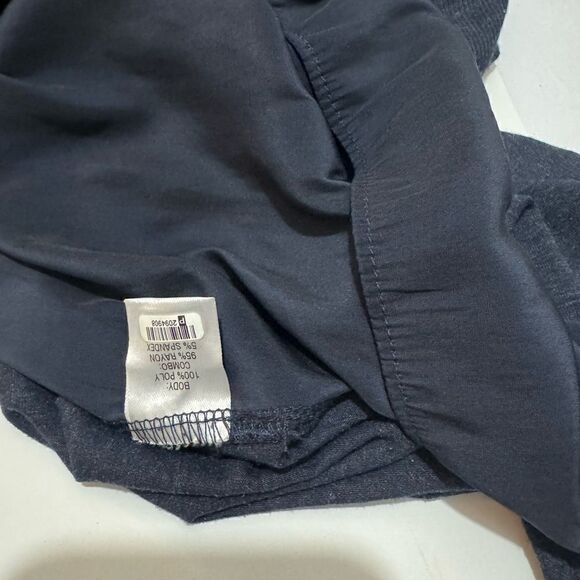 lola & sophie New York crowl neck top Navy size XL - Picture 8 of 10